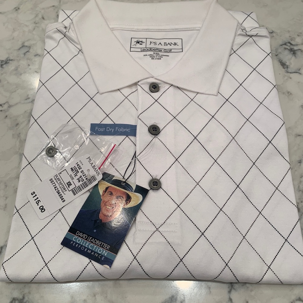 Jos. A. Bank Short Sleeve Golf Shirt XXL